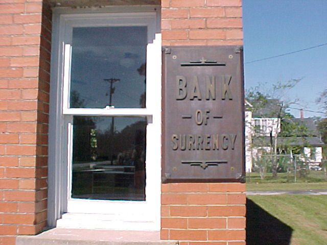 Surrency, GA: Bank of Surrency