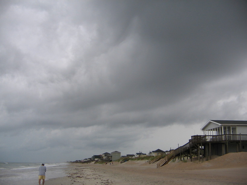 Sneads Ferry, NC: before tropical storm Ernesto topsail beach North Carolina