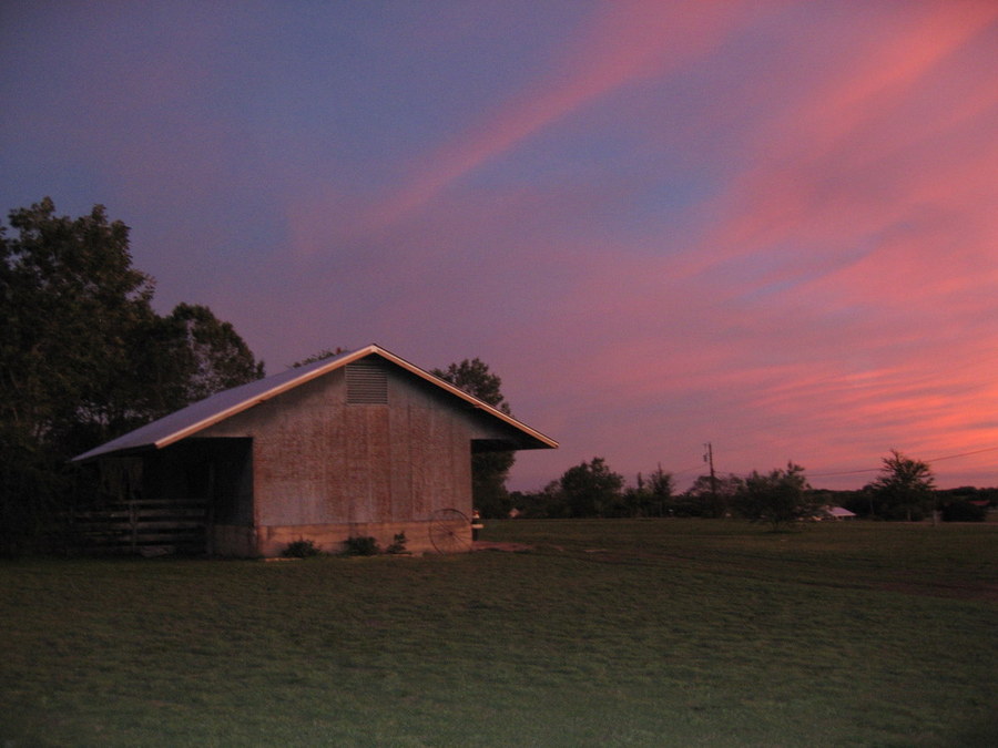 Martindale, TX: Old Dairy barn @ Miss Jane's