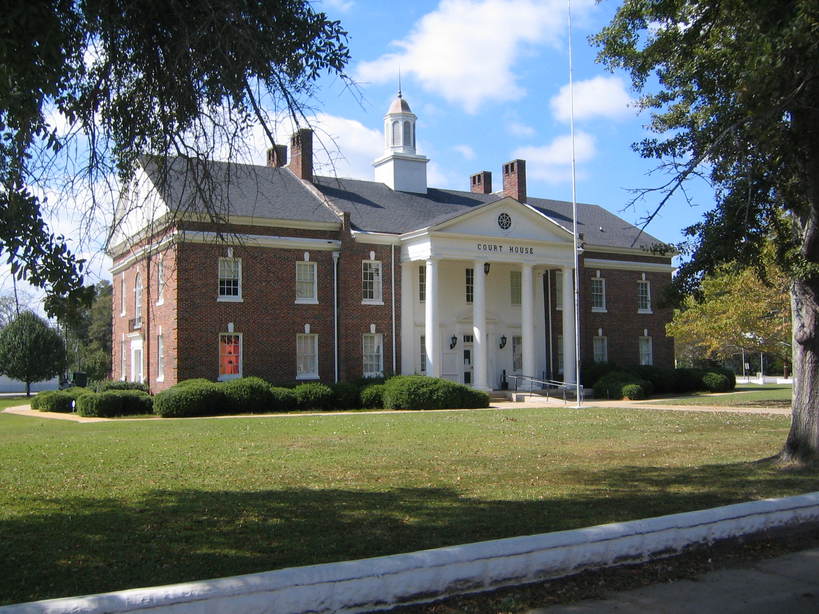 Morgan, GA: Calhoun County Courthouse