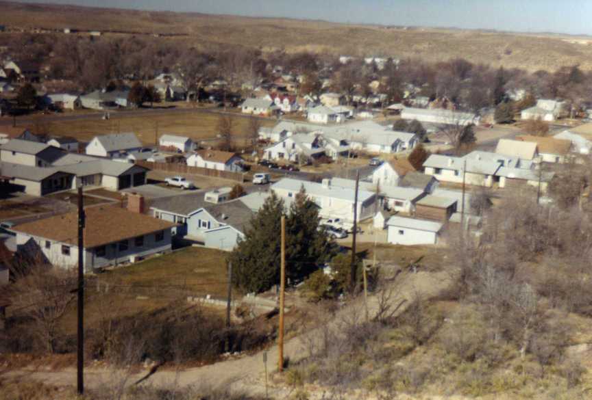 Wray, CO view of Wray from the bluff above Franklin Street photo