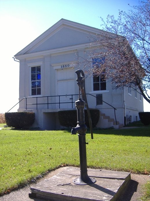Andover, IL: Jenny Lind Chapel 1850 Andover, IL