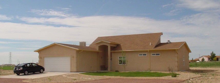 Pueblo West, CO: Passive Solar House