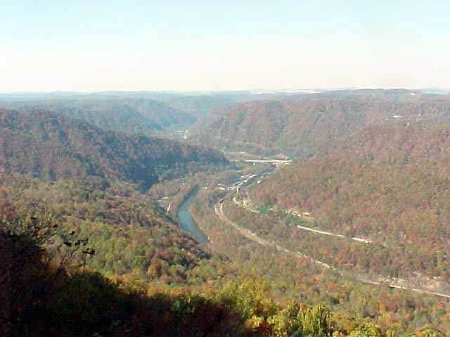 Elkhorn City, KY: overlooking east elkhorn city