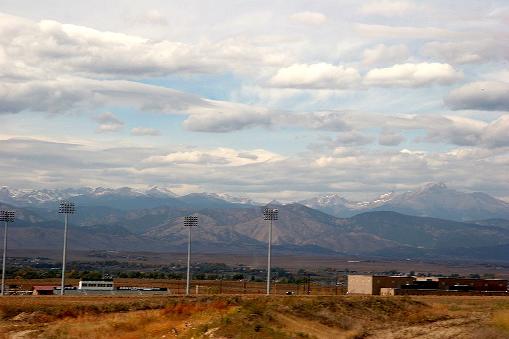 Erie, CO: View from Erie High School!