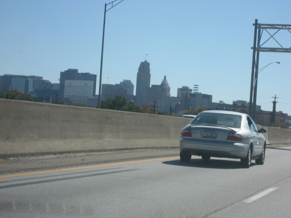 Cincinnati, OH: Downtown from I-75