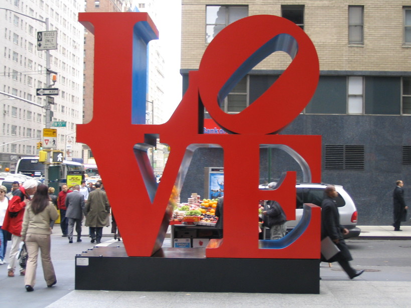 New York, NY : Love Sculpture in NY photo, picture, image (New York) at