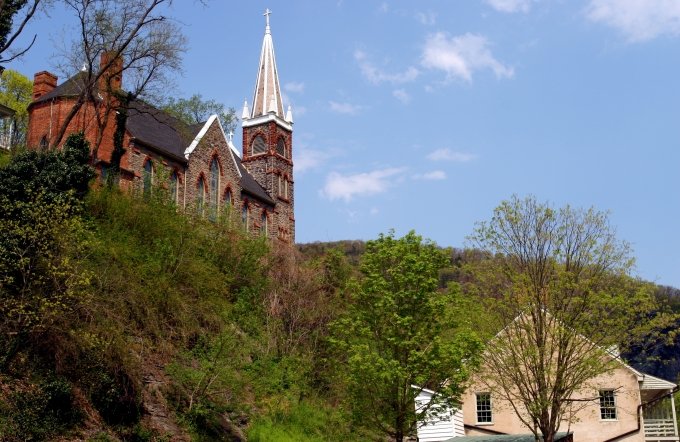Harpers Ferry, WV : St. Peter's Church photo, picture, image (West ...