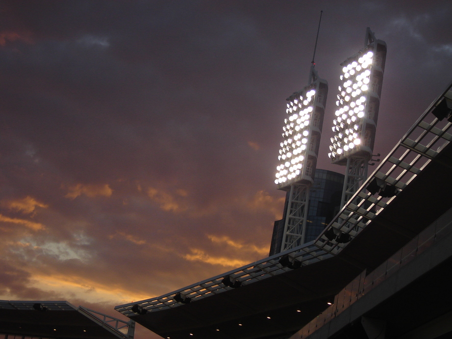 Cincinnati, OH: greatAmericanBallparkSunSet