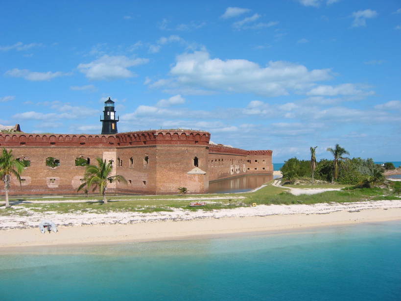Key West, FL: Dry Tortugas National Park west of Key West in the Straits of Florida