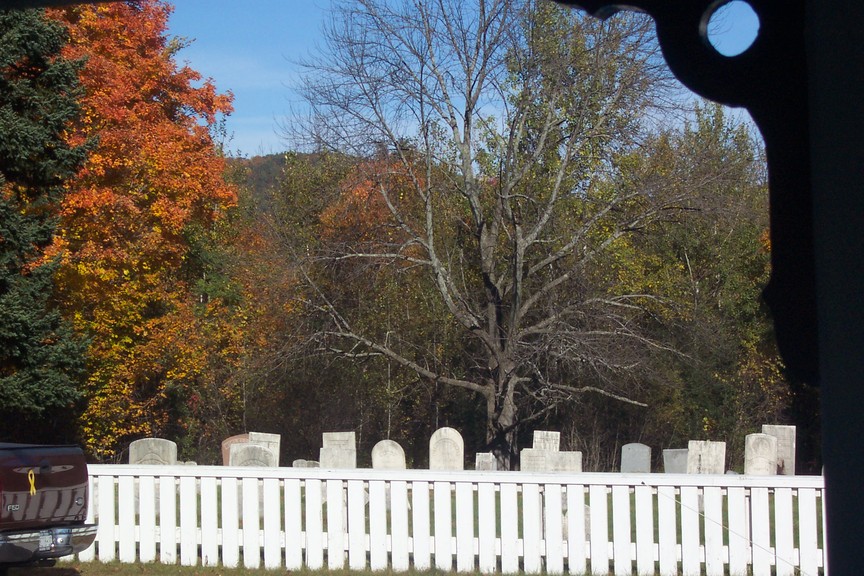 Mineville-Witherbee, NY: mineville cemetery plank rd 2005