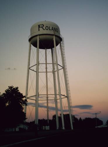 Roland, IA: Water Tower