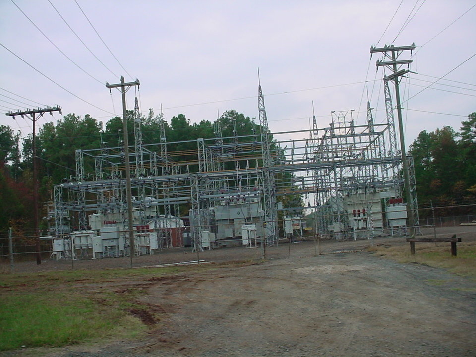 Butner, NC: The Substation That powers, all of the original grid portion of butner, all the way to where hwy. 15 comes in off of gate2 as well as lyon station, all of stem, as well as all the way down lake road to Pine Grove Baptist Church.