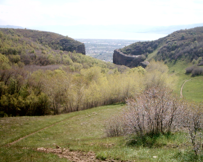 Lindon, UT: Dry Canyon in the mountains just above Lindon