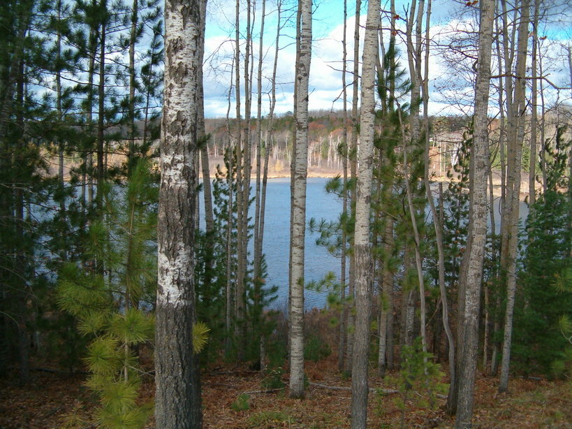 Canada Creek Ranch, MI: A fall picture from the south side of horsehead lake taken 10-28-06