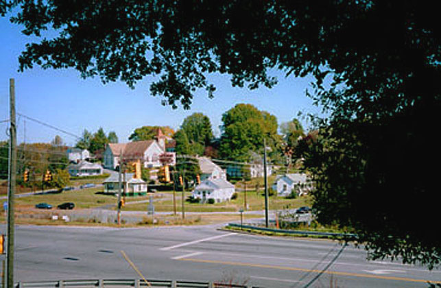 Brookford, NC: intersection of South Center St. & Brookford Blvd.