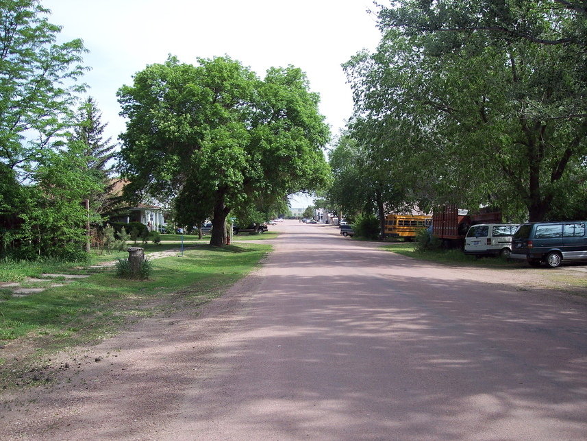 Pukwana, SD Main Street, Pukwana South Dakota photo, picture, image