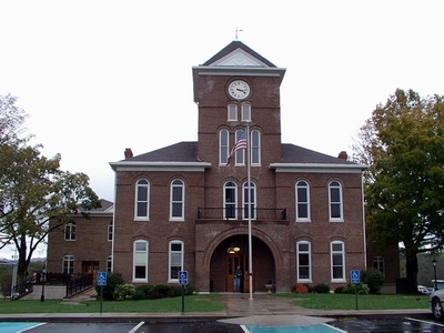 Decatur, TN: Meigs County Court House before Renovations