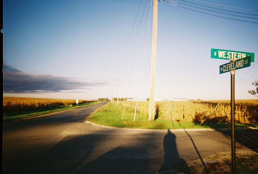 Ladd, IL: Southeast corner of village, October 8, 2005, 8:00am