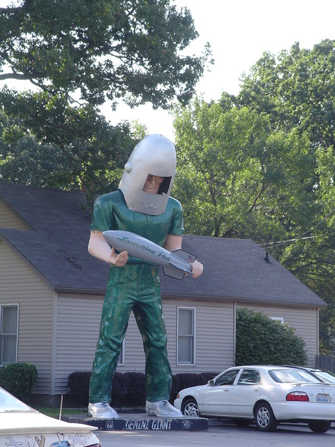 Wilmington, IL: the big green giant