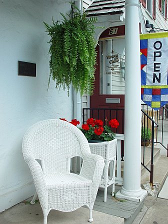 Lititz, PA: Window Shopping on East Main Street, Lititz, PA