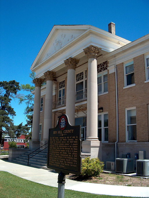 Fitzgerald, GA: Ben Hill County Courthouse in Fitzgerald