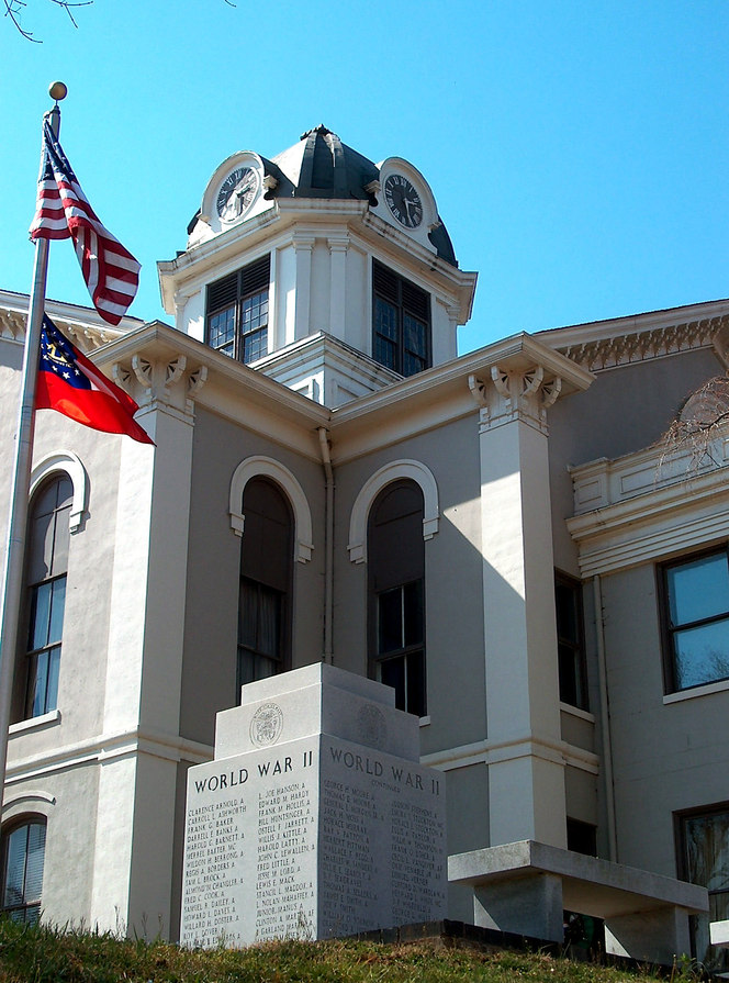 Jefferson, GA: Barrow Co Courthouse in Jefferson