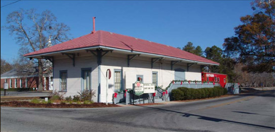 Byron, GA: Byron Train Station