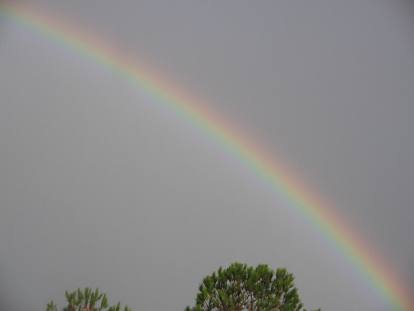 Sneads Ferry, NC: Rainbow over Sneads Ferry, NC