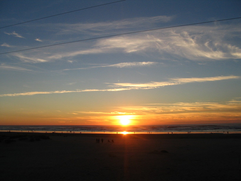 Seaside, OR: seaside sunset