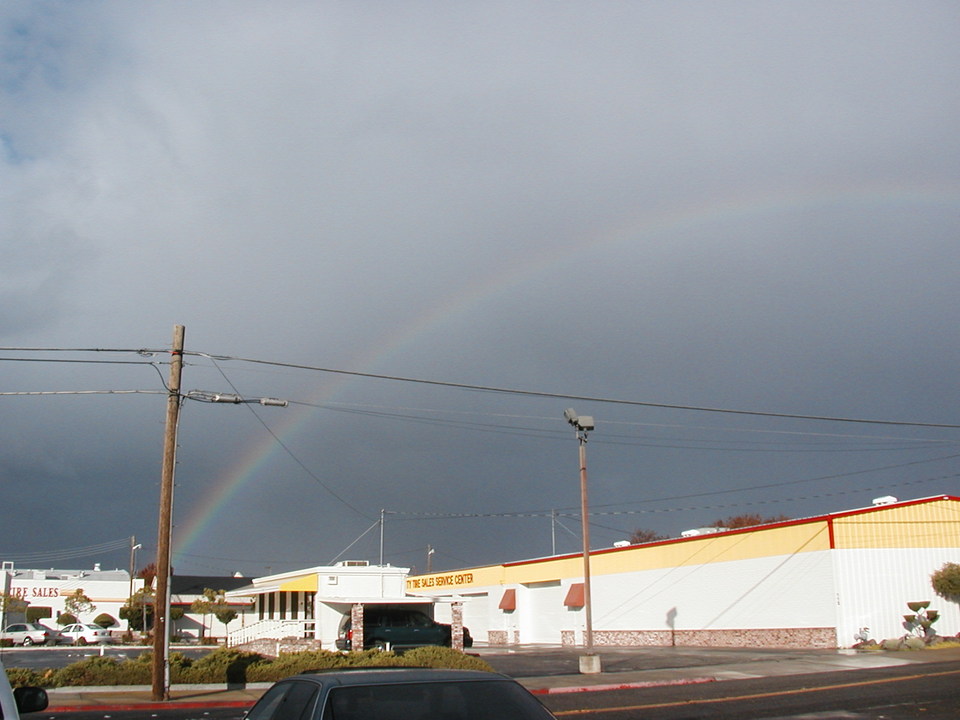 Modesto, CA: Rainbow over Modesto