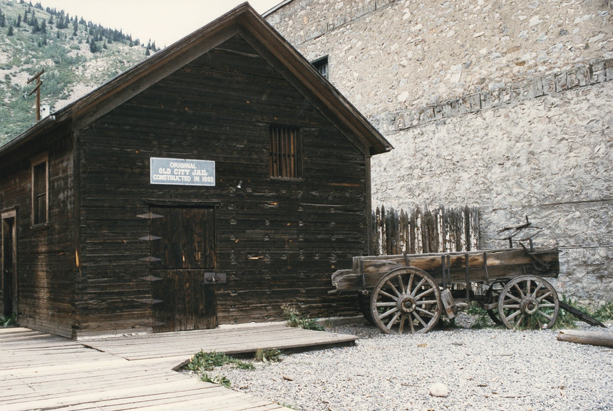 Silverton, CO: Old City jail built in 1883