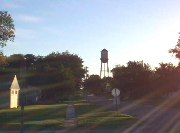 Osborne, KS: water tower