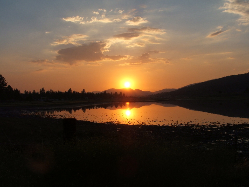 Big Bear Lake, CA Erwin Lake at the East End of Big Bear Lake Valley
