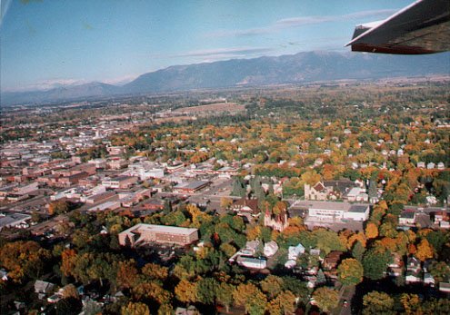 Kalispell, MT: City in the Fall