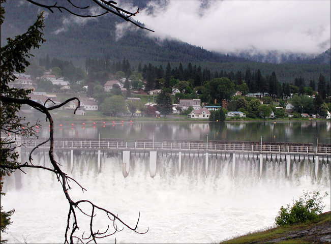 Thompson Falls, MT: Best Dam Site in Montana