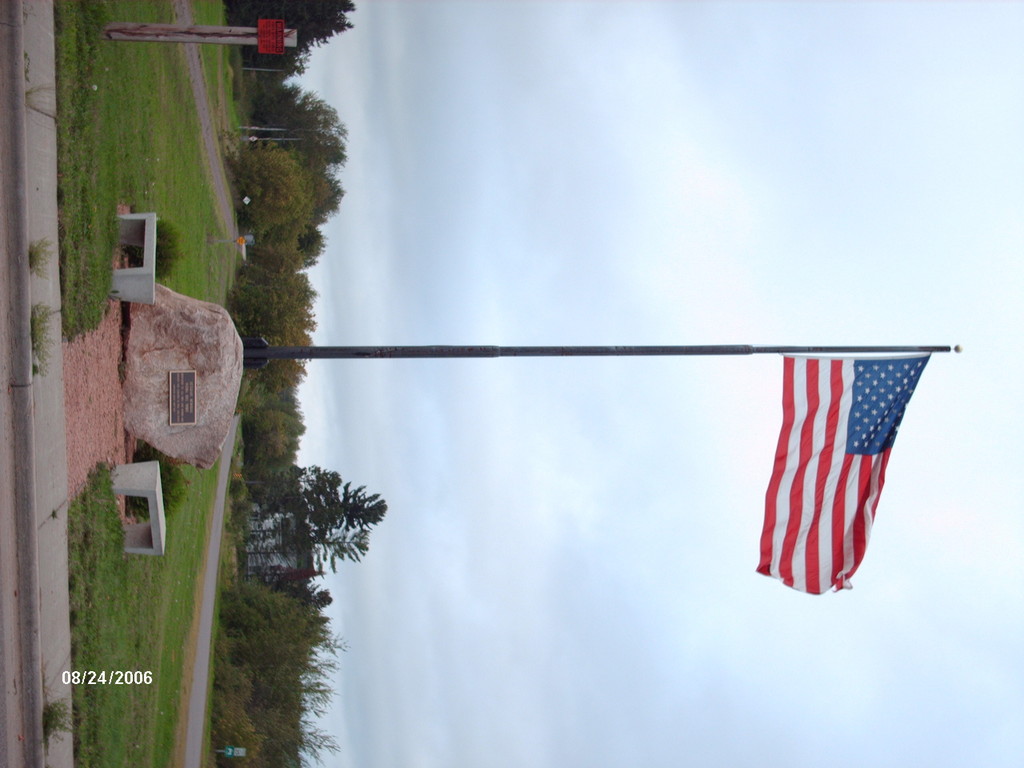 Ogema, WI ogema memorial flag photo, picture, image (Wisconsin) at