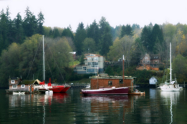 Bainbridge Island, WA: Across the Harbor