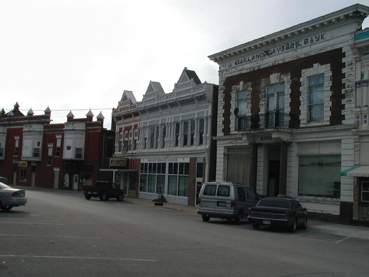 Oakland, IA: Downtown