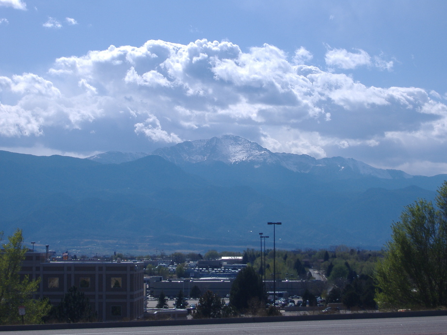 Colorado Springs, CO: Pikes Peak in April