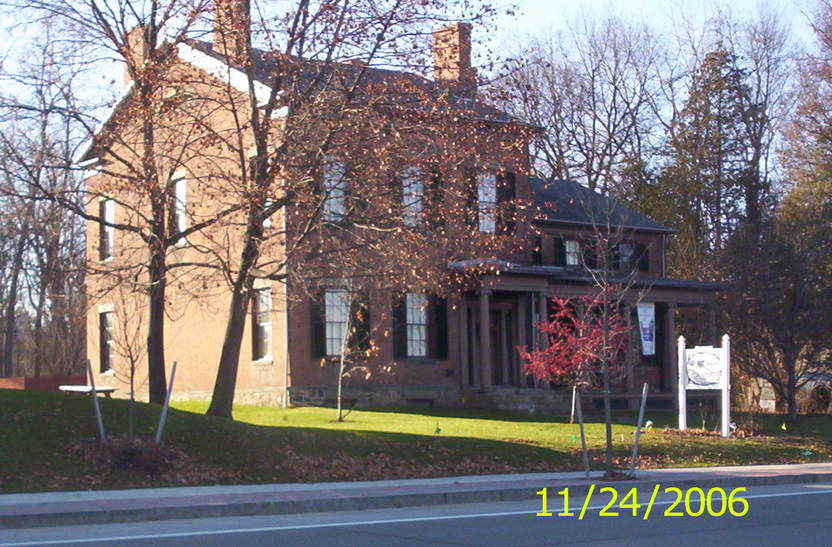 Mount Morris, NY: Mills Mansion - Museum and Historical Home of General Mills, early settler of Mount Morris