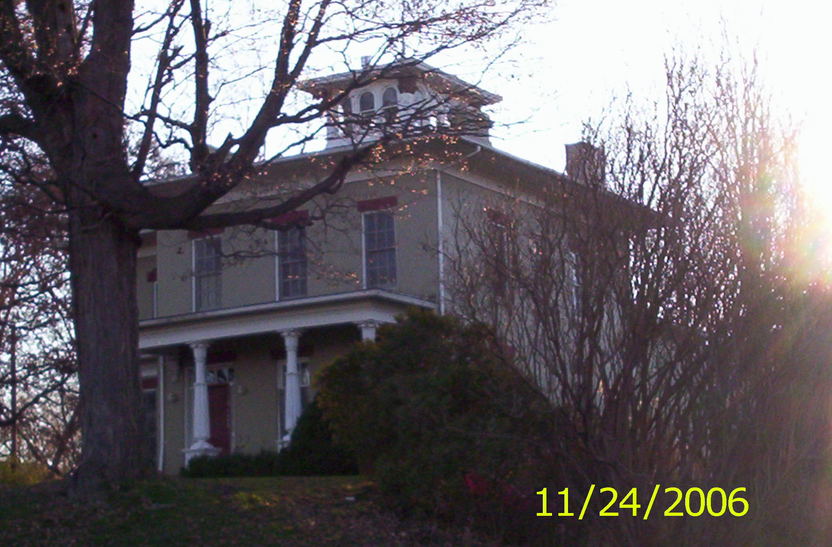 Mount Morris, NY: HIstorical Jemison House, Main Street in Mount Morris