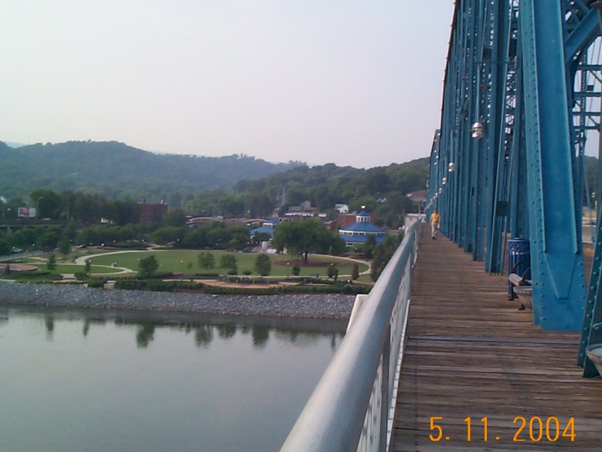 Chattanooga, TN: View from Walnut Street Bridge