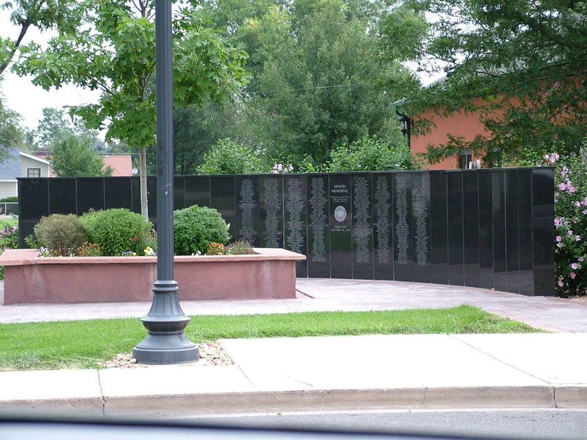 Frederick, CO: Miners memorial