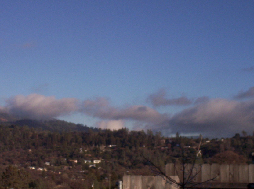 Soulsbyville, CA City, Highway View first day of Winter 2006 photo, picture, image (California