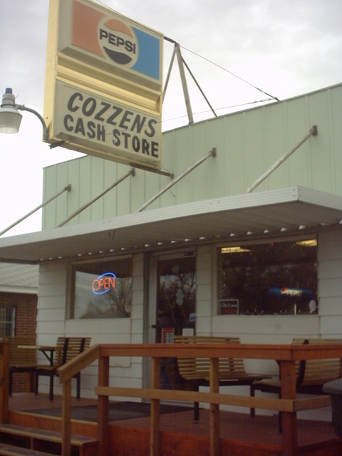Byron, WY: Cozzens Cash Store on main street since 1950
