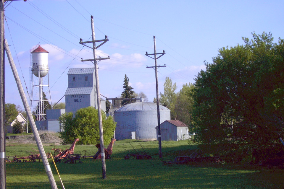 Minneota, MN View from the West Side of Town as you come in on 68