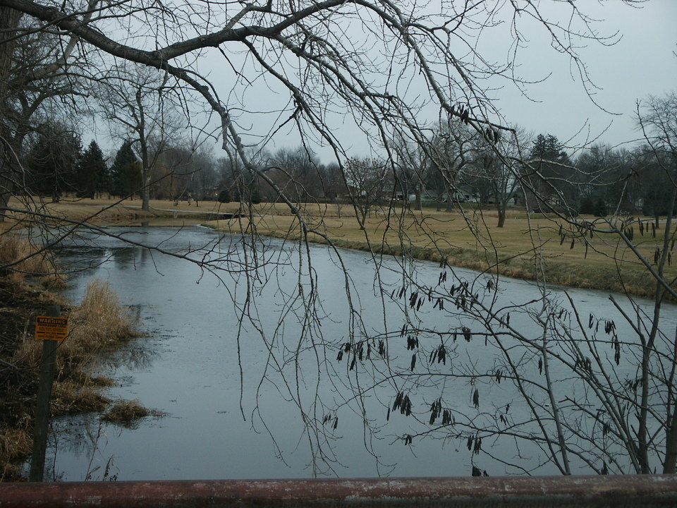 Hooper, NE River through park & golf course in Hooper photo, picture