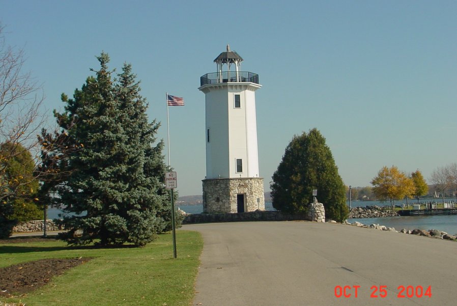 Fond du Lac, WI: Lighthouse located in Lakeside Park.