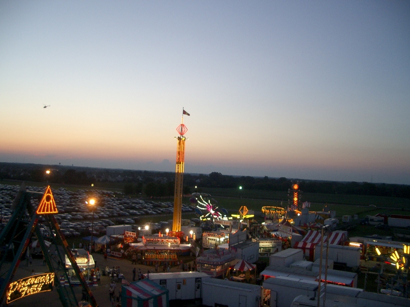 Grayslake, IL: Lake County Fair on the Lake County Fair grounds in Grayslake, IL